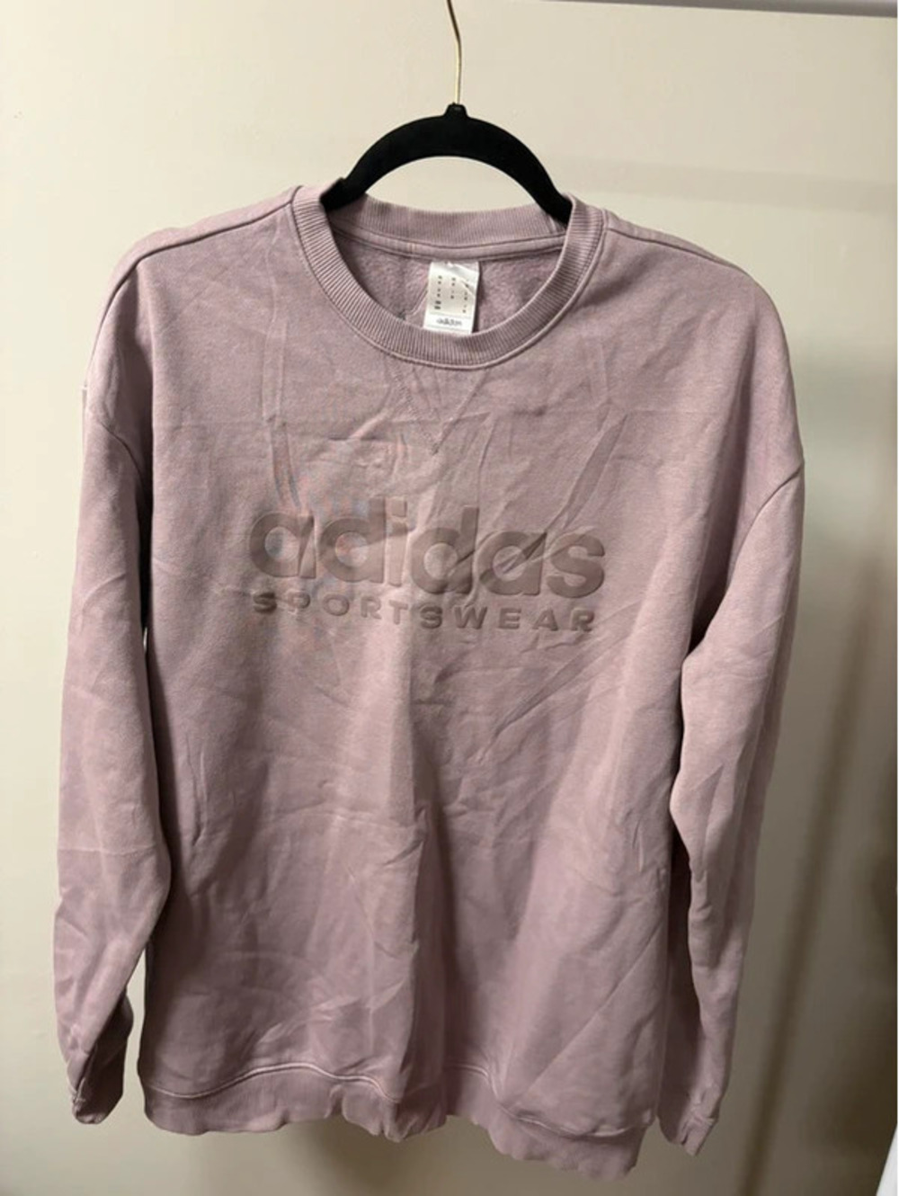 Adidas All SZN Fleece Graphic Sweatshirt - Medium
